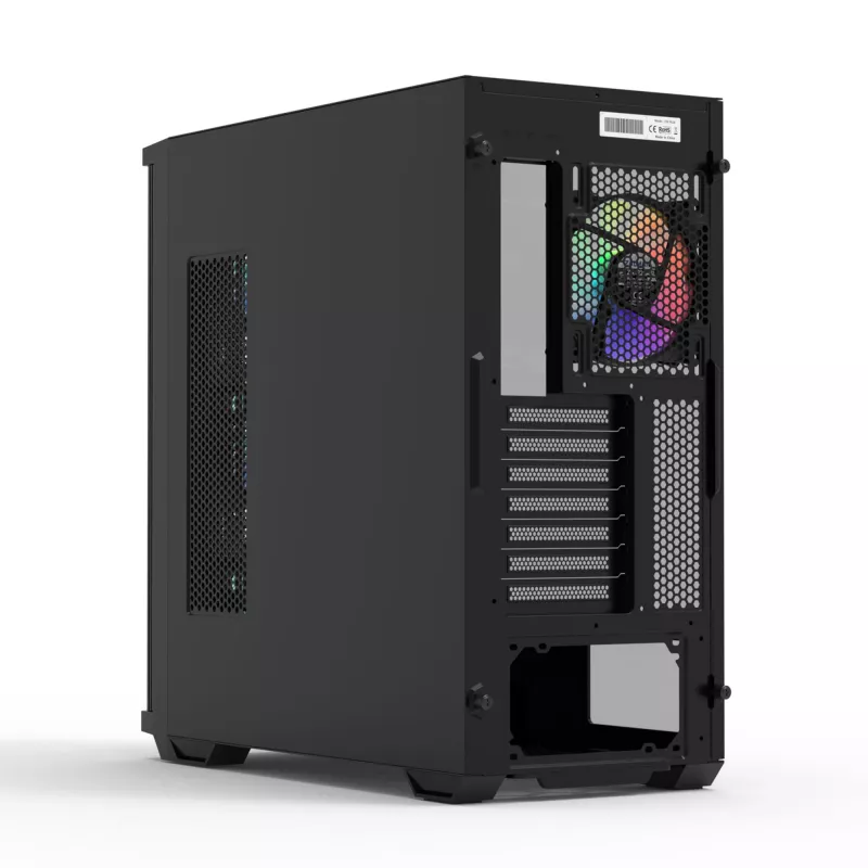 Zalman Z10 PLUS datora korpuss Midi Tower melnā krāsā