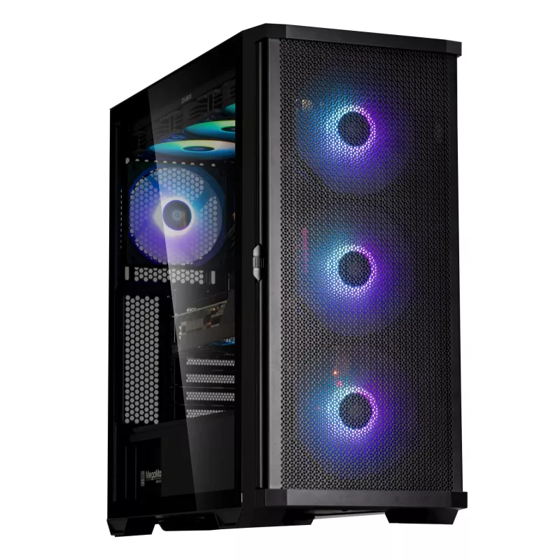 Zalman Z10 PLUS datora korpuss Midi Tower melnā krāsā