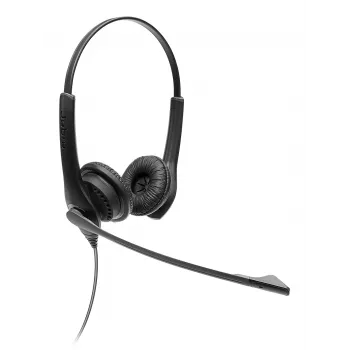 Jabra BIZ 1100 EDU DUO 3.5mm, vadu, 80 - 20000 Hz, izglītībai, 89 g, austiņas, melna