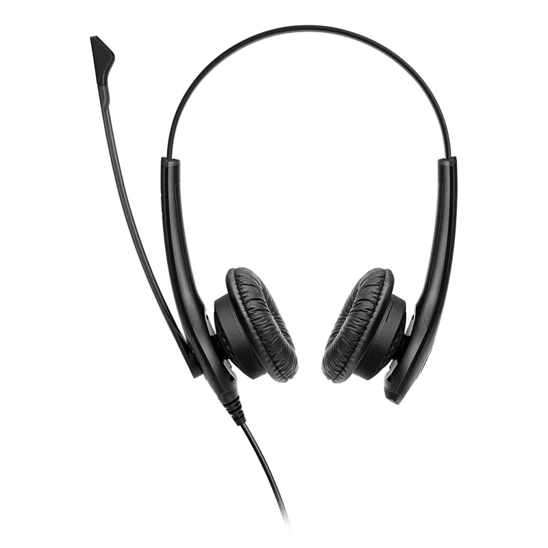 Jabra BIZ 1100 EDU DUO 3.5mm, vadu, 80 - 20000 Hz, izglītībai, 89 g, austiņas, melna
