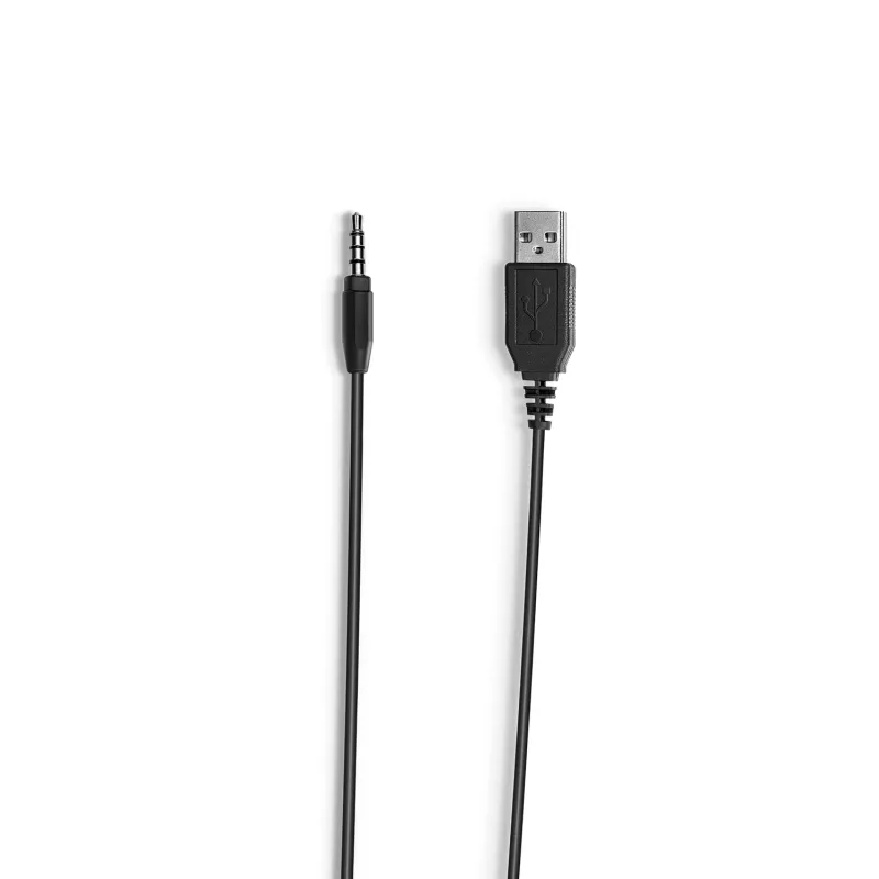 Jabra BIZ 1100 EDU DUO 3.5mm, vadu, 80 - 20000 Hz, izglītībai, 89 g, austiņas, melna