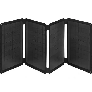 Sandberg Solar Charger 60W QC3.0+PD+DC Monocrystalline Melns
