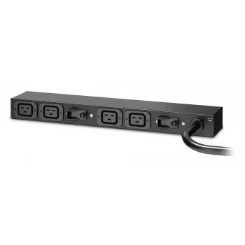 APC AP6032A strāvas sadales bloks (PDU) 4 maiņstrāvas kontaktligzdas 0U/1U Melns