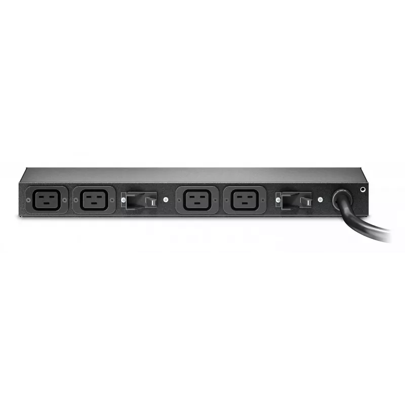 APC AP6032A strāvas sadales bloks (PDU) 4 maiņstrāvas kontaktligzdas 0U/1U Melns