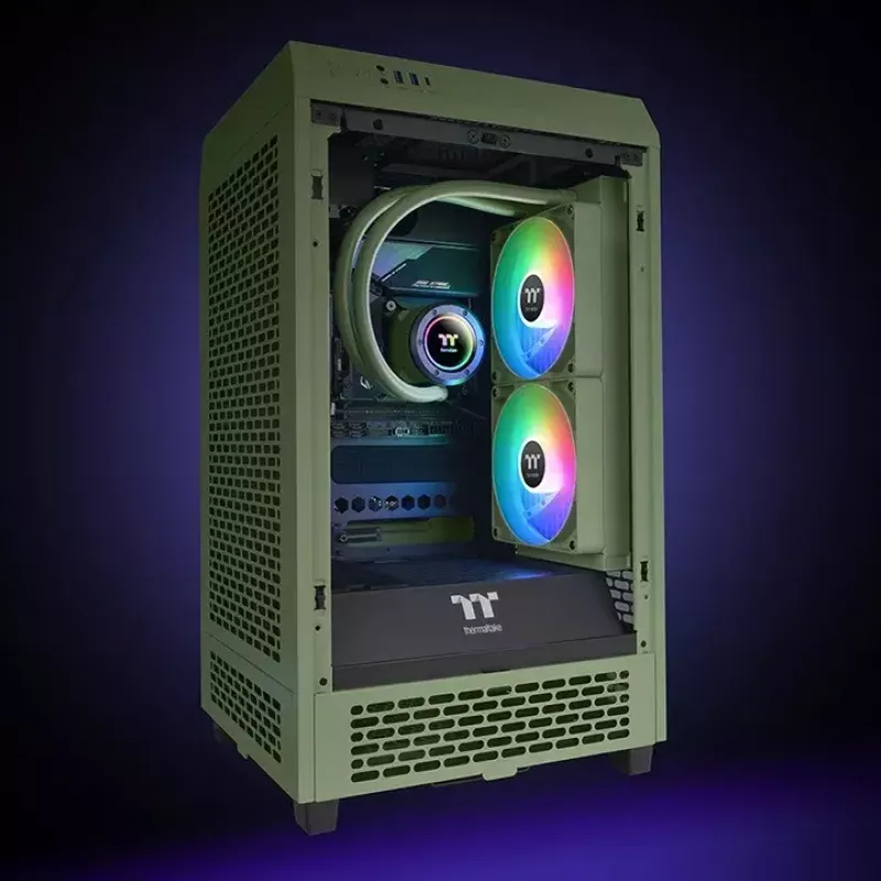 Šķidruma dzesēšanas komplekts Thermaltake TH280 V2 ARGB zaļa 84.32 cfm 3.02 mmH2O