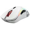 Glorious Gaming Glorious Model D Wireless - Matte balta, Right-hand, RF Wireless, 19000 DPI, balta
