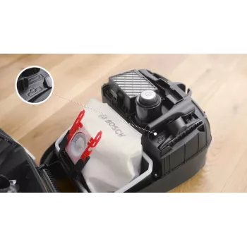 Putekļsūcējs Bosch BGB 41BA1 rokas putekļsūcējs, ar maisiņu, vadu darbināms, 5.3 kg, 265×410×295 mm