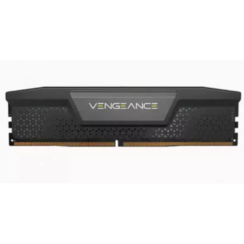 CORSAIR VENGEANCE 16GB 2x8GB DDR5 5200MT/s DIMM Unbuffered 40-40-40-77 1Gbx16 Std PMIC XMP 3.0 Black Heatspreader PCB 1.25V