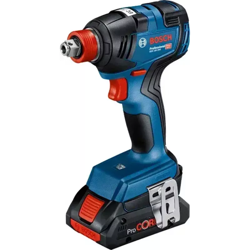 Triecienskrūvgriezis Bosch GDX 18V-200, 3400 RPM, 200-350 N⋅m