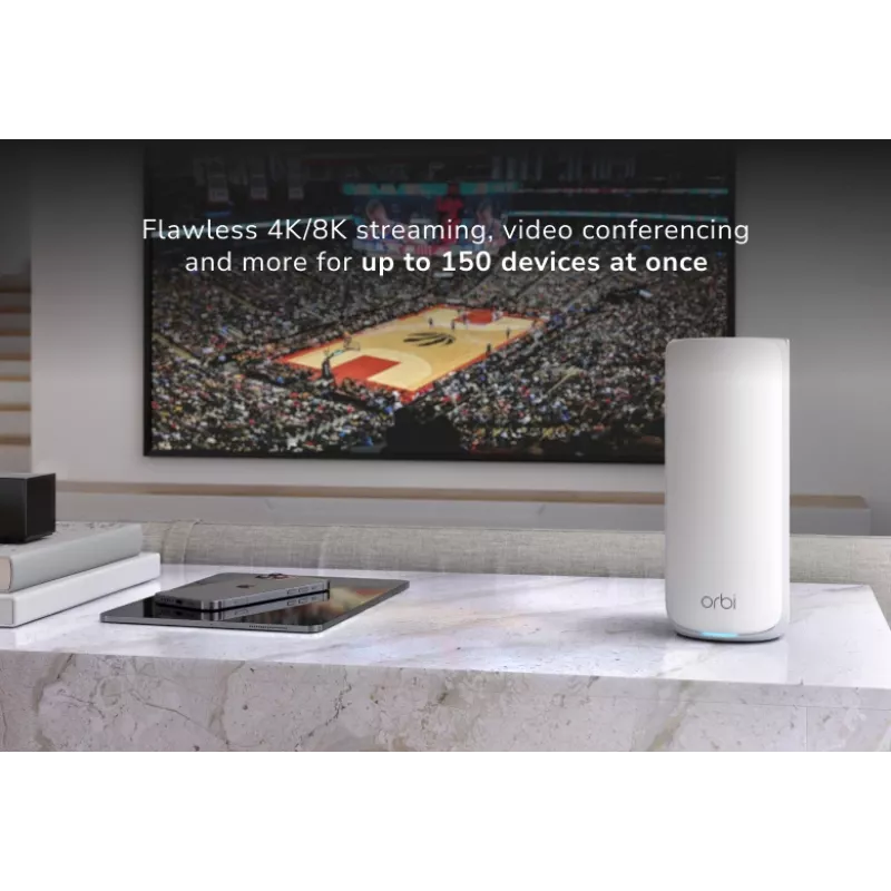 NETGEAR Orbi 870 Tri-band (2.4 GHz / 5 GHz / 6 GHz) balta 5 Internal