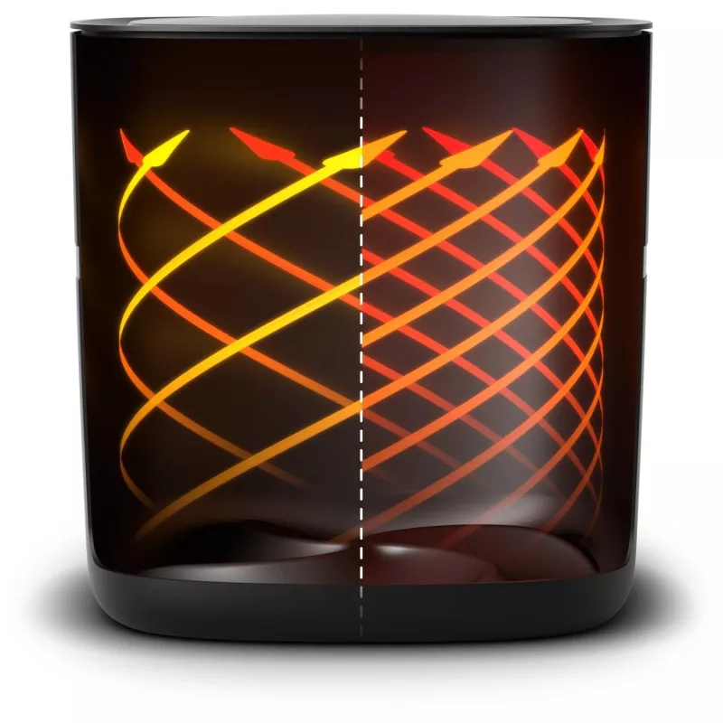 Karstā gaisa friteris Philips 7000 sērija HD9880/90 8,3L 2200W melns nerūsējošais tērauds