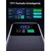 Ugreen 20000mAh 130W ātrās uzlādes ārējais akumulators litija pelēks