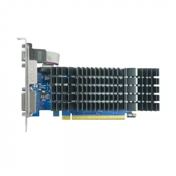 Grafikas karte ASUS GeForce GT 710 — 2 GB GDDR5, 64 bitu, PCIe 2.0, pasīvā dzesēšana