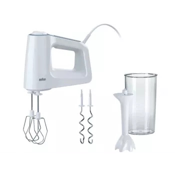 Braun MultiMix 3 rokas mikseris 500 W balts