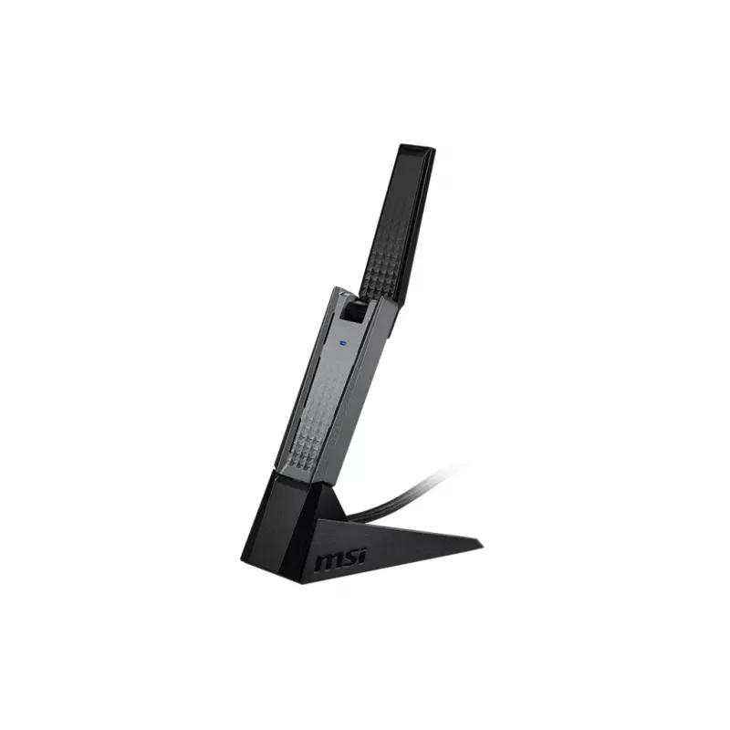 WiFi USB adapteris MSI AX1800 USB 2.0 Type-A bezvadu 2,4 GHz 5 GHz