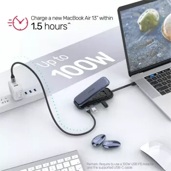 USB centrmezgls UNITEK uHUB H6