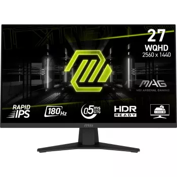 MSI MAG 274QF X24 datora monitors 68,6 cm (27 colli) 2560 x 1440 pikseļi Wide Quad HD LCD melns