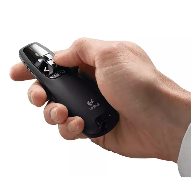 Bezvadu prezentētājs Logitech R400, USB, 910-001357, 910-001356