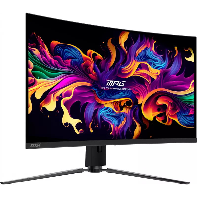 MSI MPG 321CURX QD-OLED datora monitors 80 cm (31,5 collas) 3840 x 2160 pikseļi 4K Ultra HD Melns