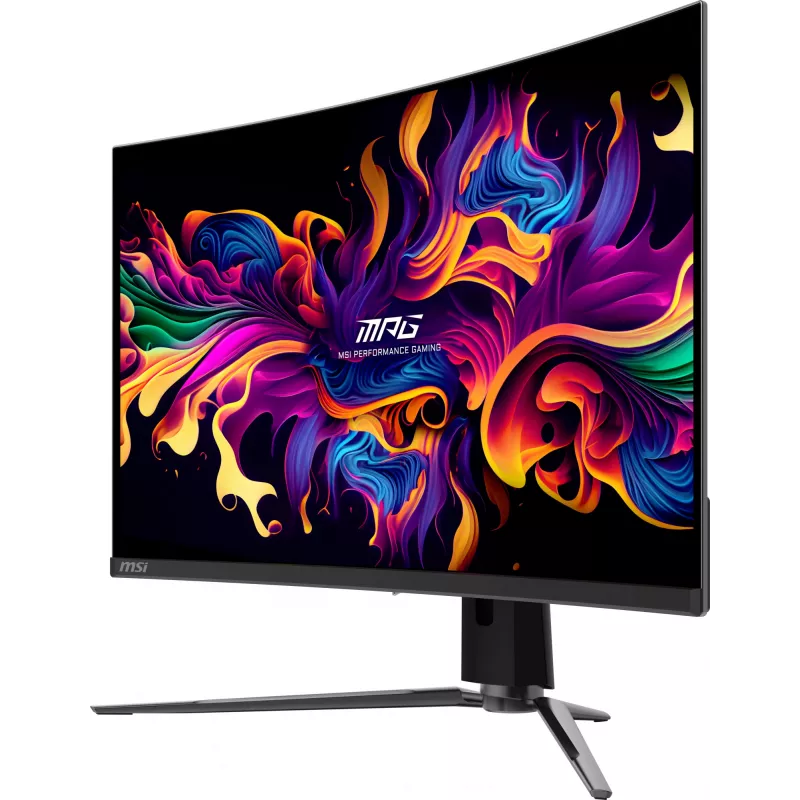 MSI MPG 321CURX QD-OLED datora monitors 80 cm (31,5 collas) 3840 x 2160 pikseļi 4K Ultra HD Melns