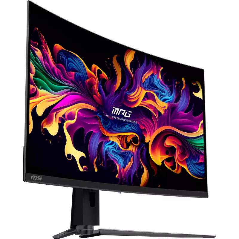 MSI MPG 321CURX QD-OLED datora monitors 80 cm (31,5 collas) 3840 x 2160 pikseļi 4K Ultra HD Melns