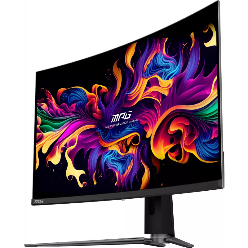 MSI MPG 321CURX QD-OLED datora monitors 80 cm (31,5 collas) 3840 x 2160 pikseļi 4K Ultra HD Melns