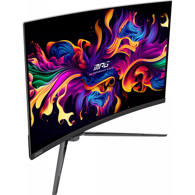 MSI MPG 321CURX QD-OLED datora monitors 80 cm (31,5 collas) 3840 x 2160 pikseļi 4K Ultra HD Melns