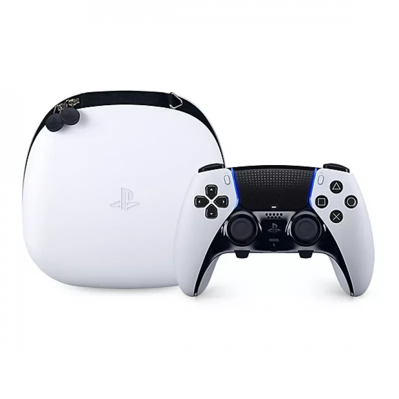 Spēļu kontrolieris Sony DualSense Edge PlayStation 5 — vadu un bezvadu (Bluetooth/USB), melns/balts