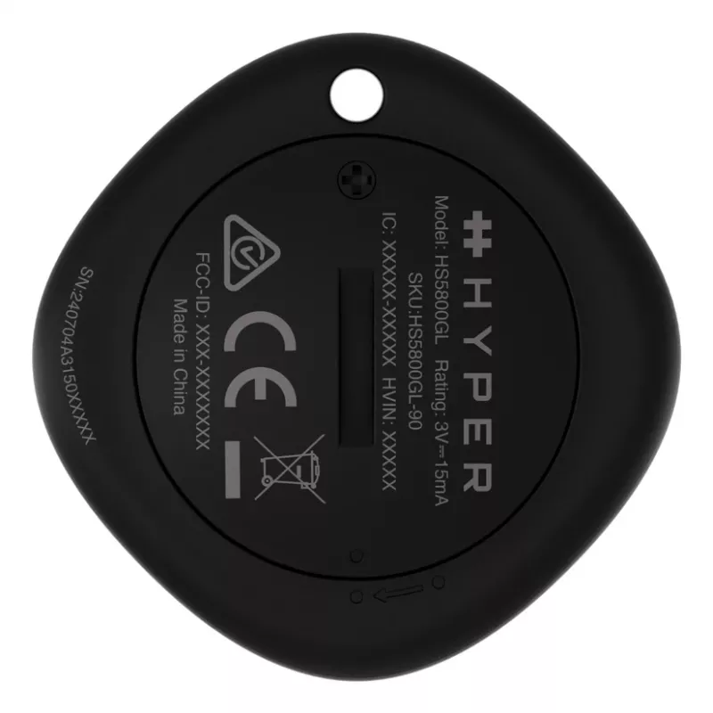 Finder HYPER Targus HyperShield Universal Finder Melns — CR2032 3V, Ø 4,07 cm, 10 g