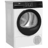 BEKO veļas žāvētājs | BM3T37249WBB | Energoefektivitātes klase C | Ielādējams no priekšpuses | 7 kg | Digitāls | Dziļums 54,5 cm | Balts