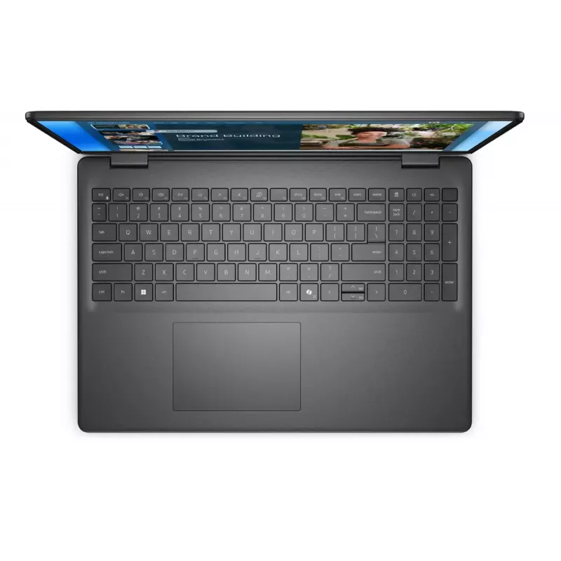 Portatīvais dators Dell 16 DC16250 — 16 collu 2K (1920×1200) pretatspīduma, Intel Core 5 120U, 16GB DDR5, 1TB SSD, Intel Graphics, Windows 11 Pro, apgaismota angļu tastatūra