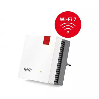 FRITZ! 20003134 mesh wi-fi sistēma Divjoslu (2.4 GHz / 5 GHz) Wi-Fi 7 (802.11be) Sarkana, Balta 1 Iekšēja