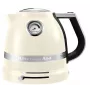 Elektriskā tējkanna KITCHENAID 1,5 l, 2400 W, krēmkrāsā, 7 temperatūras iestatījumi, nerūsējošā tērauda korpuss