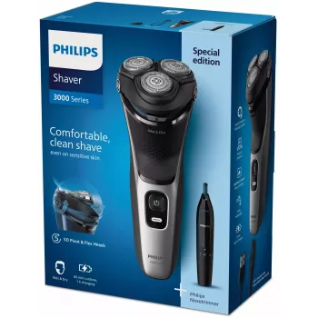 Elektriskais skuveklis Philips S3143/02 Wet & Dry PowerCut asmeņu sistēma