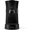 Kafijas automāts ar kapsulām Philips Senseo CSA230/69 — 0,9 l ūdens tvertne, 2 krūzīšu ietilpība, 1450 W, dziļi melns