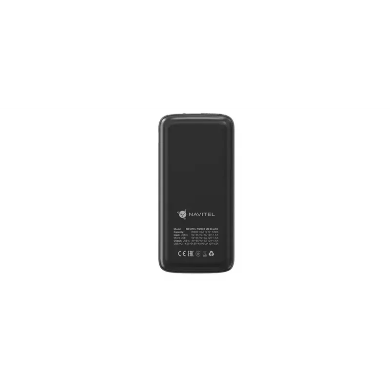 Portatīvais lādētājs Navitel PWR20 MX Melns 20000 mAh