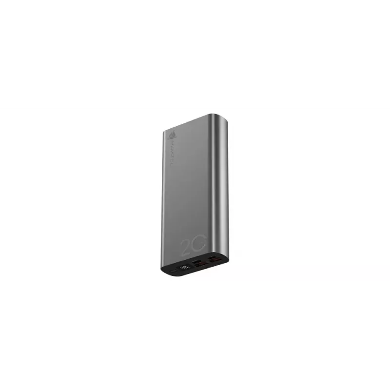 Pārnēsājams ārējais akumulators Navitel PWR20 AL SILVER 20000 mAh
