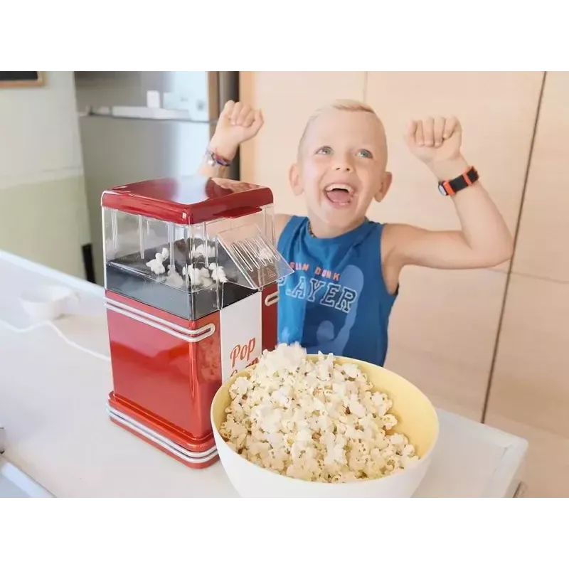 Popkorna gatavošanas iekārta Beper 90.590Y sarkana balta 1200 W 3 min