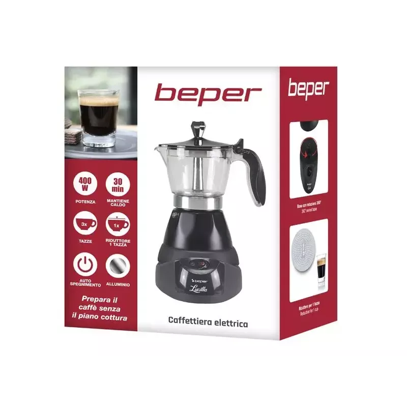 Espresso kafijas automāts Beper 3 krūzēm BC.040N