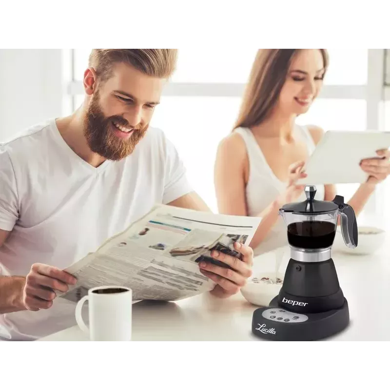 Espresso automāts Beper 3 cup BC.041N