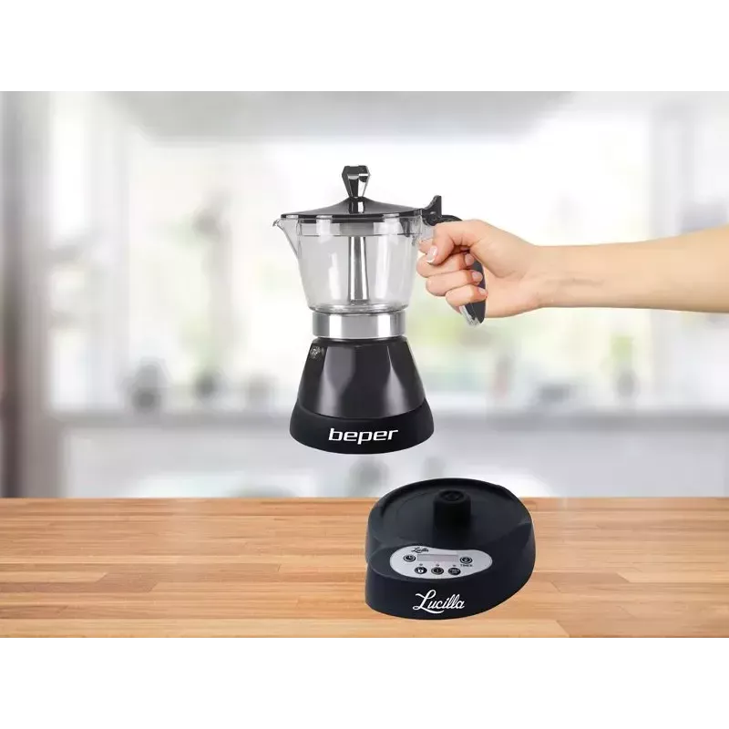 Espresso automāts Beper 3 cup BC.041N