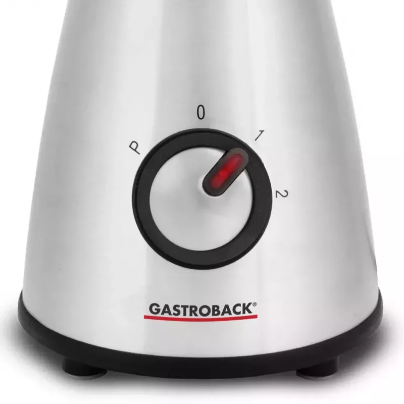 Galda blenderis Gastroback Design Mini melns sudraba