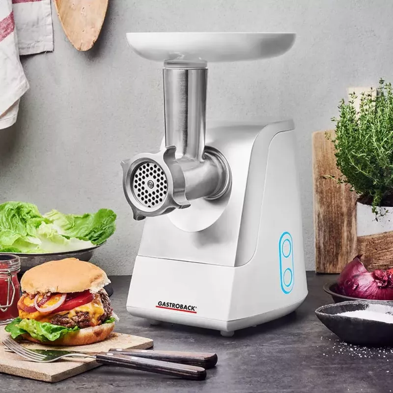 Gaļas mašīnīte Gastroback Design Plus 350 W Sudraba Balta