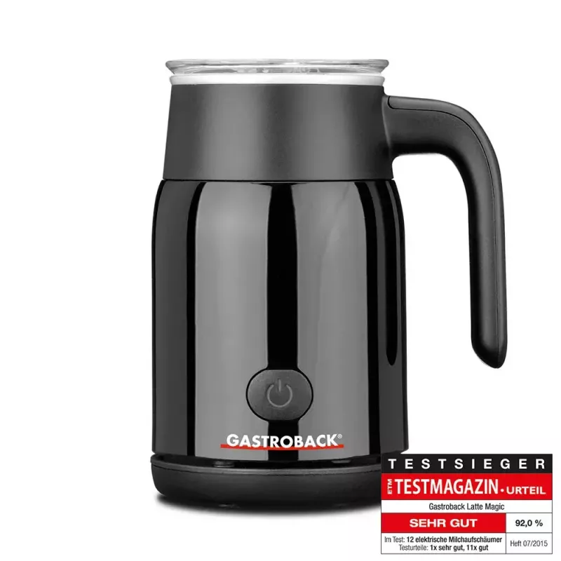 Automātiskais putotājs Gastroback Latte Magic melns