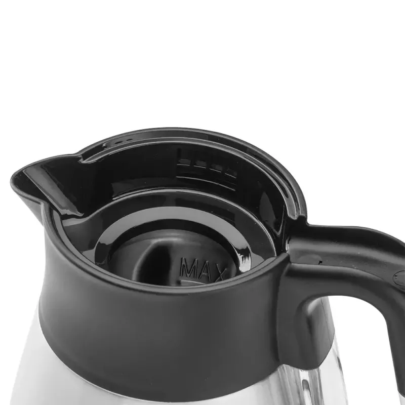 Gastroback dizaina uzlabotā termo elektriskā tējkanna 1,7 l 2200 W melna no nerūsējošā tērauda