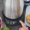 Gastroback dizaina uzlabotā termo elektriskā tējkanna 1,7 l 2200 W melna no nerūsējošā tērauda
