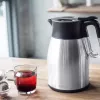 Gastroback dizaina uzlabotā termo elektriskā tējkanna 1,7 l 2200 W melna no nerūsējošā tērauda