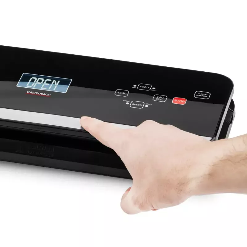 Vakuumētājs Gastroback Design Advanced Pro 600 mbar Melns