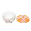 Bowl set OURSSON BS2981RC/OR 1.7 L Round Ceramic oranža balta 3 pc