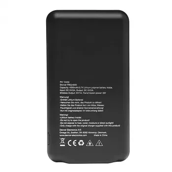 Pārnēsājams akumulators Denver PBQ-4000 4000 mAh